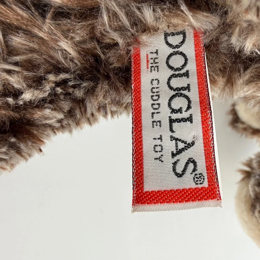Douglas Banjo the Brown Bear Plush Stuffed Animal Shaggy Mottled 7842 16 inch